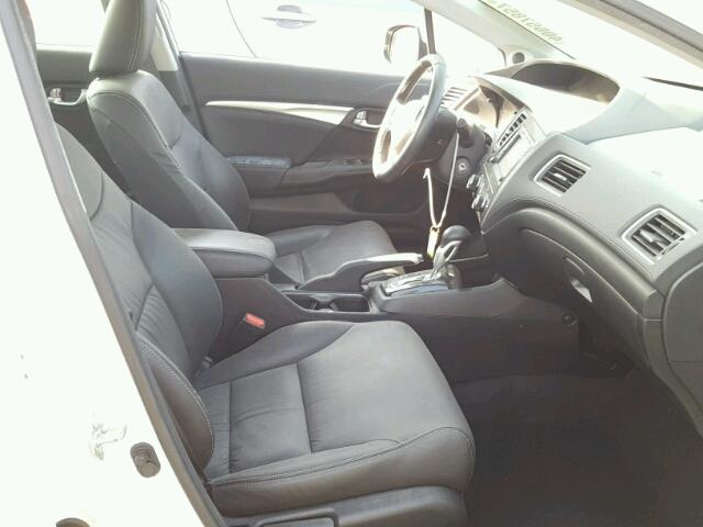 19XFB2F99DE000176 - 2013 HONDA CIVIC EXL 白色 照片 5
