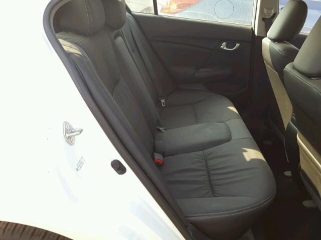 19XFB2F99DE000176 - 2013 HONDA CIVIC EXL 白色 照片 6