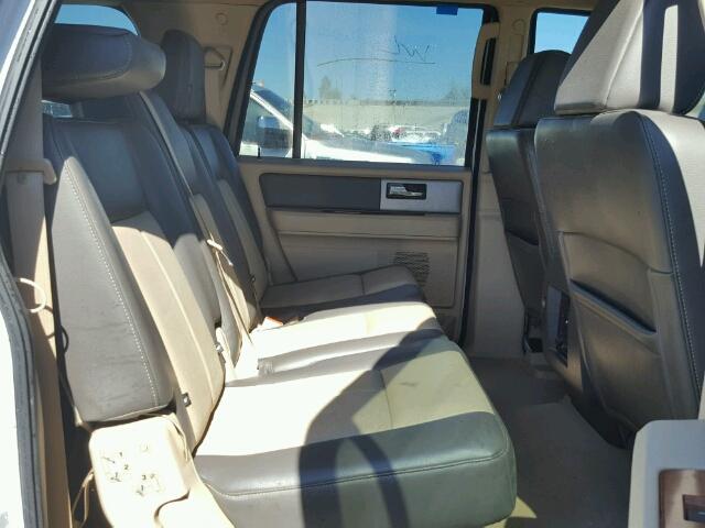 1FMFK17537LA30254 - 2007 FORD EXPEDITION WHITE photo 6