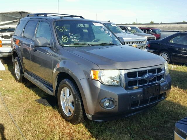 1FMCU03739KA15602 - 2009 FORD ESCAPE XLT GRAY photo 1