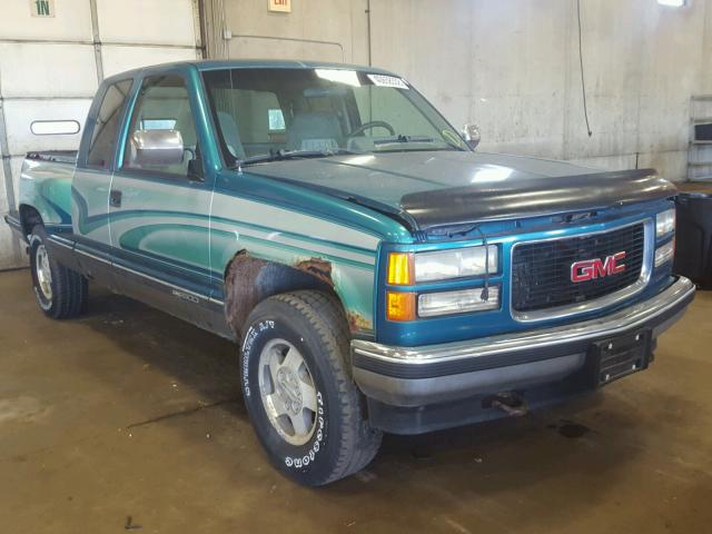 2GTEK19K7R1502161 - 1994 GMC 1500 GREEN photo 1