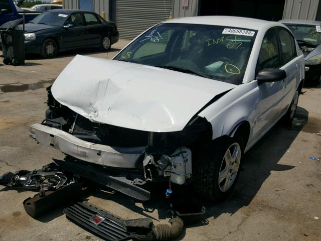 1G8AJ55F17Z180021 - 2007 SATURN ION LEVEL WHITE photo 2