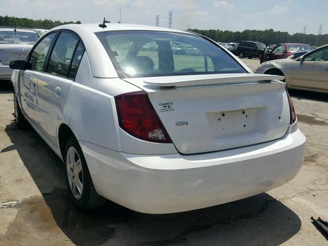 1G8AJ55F17Z180021 - 2007 SATURN ION LEVEL WHITE photo 3