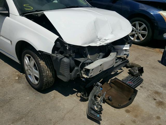 1G8AJ55F17Z180021 - 2007 SATURN ION LEVEL WHITE photo 9