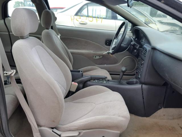 1G8ZY12751Z258120 - 2001 SATURN SC2 SILVER photo 5