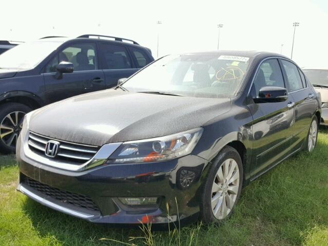 1HGCR2F85EA149812 - 2014 HONDA ACCORD EXL BLACK photo 2