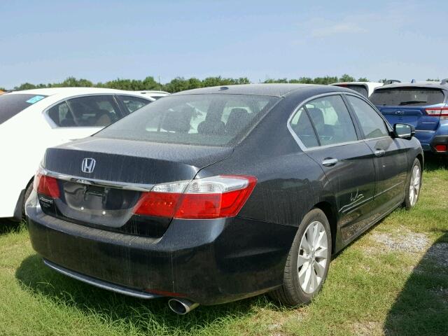 1HGCR2F85EA149812 - 2014 HONDA ACCORD EXL BLACK photo 4