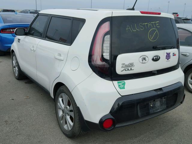 KNDJP3A5XG7307897 - 2016 KIA SOUL + WHITE photo 3