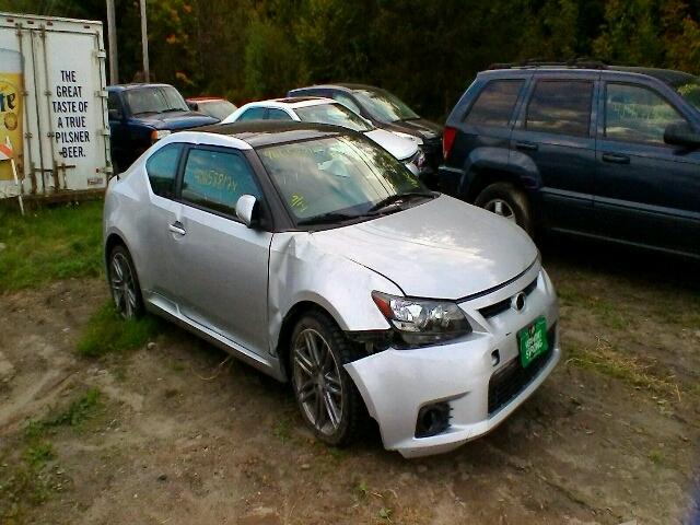 JTKJF5C70D3056543 - 2013 TOYOTA SCION TC SILVER photo 1