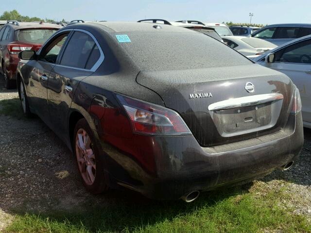 1N4AA5AP2DC808855 - 2013 NISSAN MAXIMA S أسود صورة 3