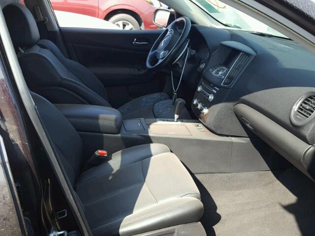 1N4AA5AP2DC808855 - 2013 NISSAN MAXIMA S أسود صورة 5