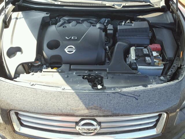 1N4AA5AP2DC808855 - 2013 NISSAN MAXIMA S أسود صورة 7