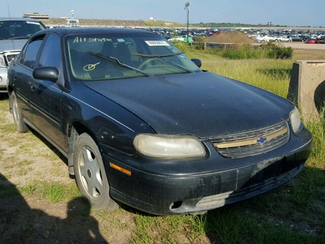 1G1NE52J916256767 - 2001 CHEVROLET MALIBU LS BLACK photo 1