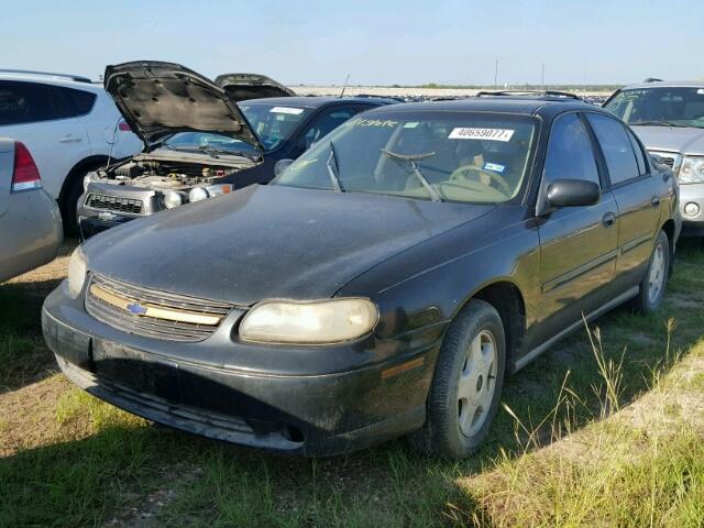 1G1NE52J916256767 - 2001 CHEVROLET MALIBU LS BLACK photo 2