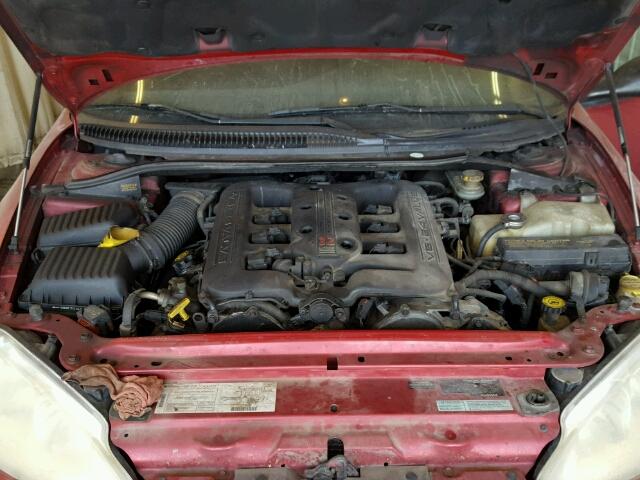 2B3HD56J3WH139095 - 1998 DODGE INTREPID RED photo 7