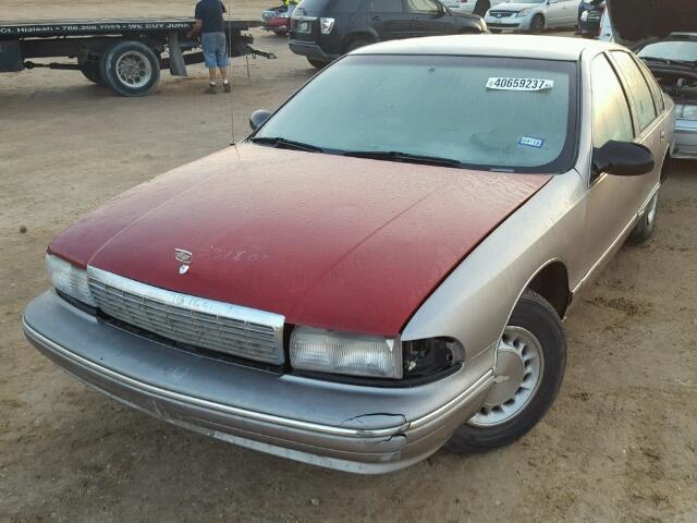 1G1BL52W1SR131752 - 1995 CHEVROLET CAPRICE TAN photo 2