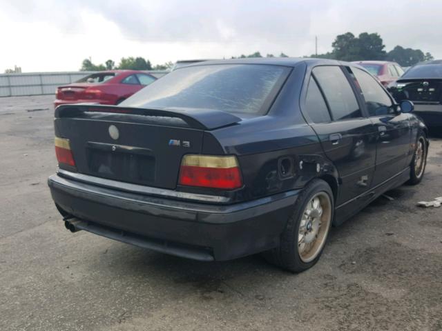 WBSCD9328WEE09597 - 1998 BMW M3 BLACK photo 4