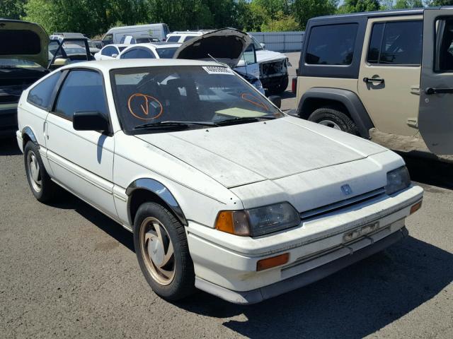 JHMAF5324GS037269 - 1986 HONDA CIVIC 1500 WHITE photo 1