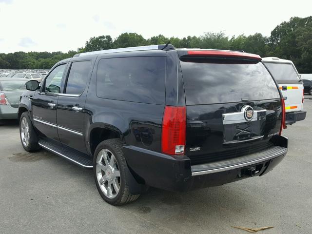 1GYFK26299R244791 - 2009 CADILLAC ESCALADE E BLACK photo 3