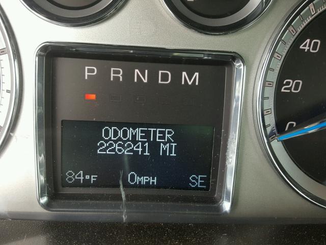 1GYFK26299R244791 - 2009 CADILLAC ESCALADE E BLACK photo 8