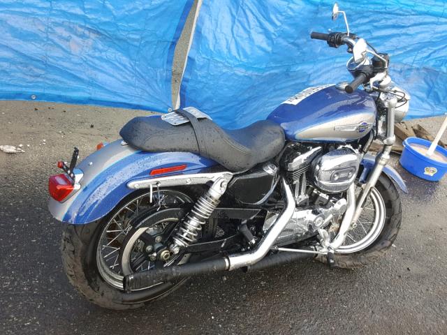 1HD1CT311HC417699 - 2017 HARLEY-DAVIDSON XL1200 C BLUE photo 4