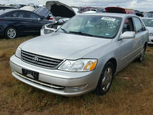 4T1BF28B13U312605 - 2003 TOYOTA AVALON SILVER photo 2