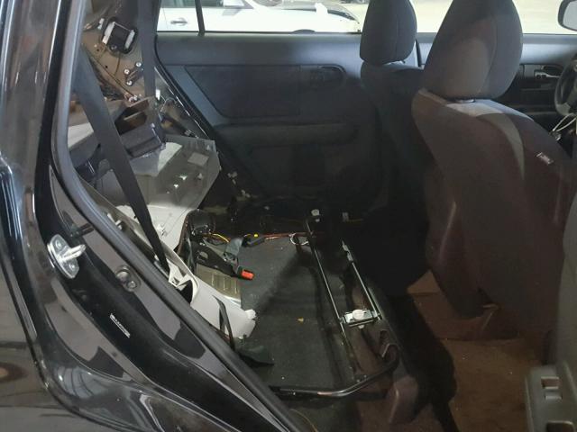 JTLZE4FE9CJ023783 - 2012 TOYOTA SCION XB Schwarz Foto 6