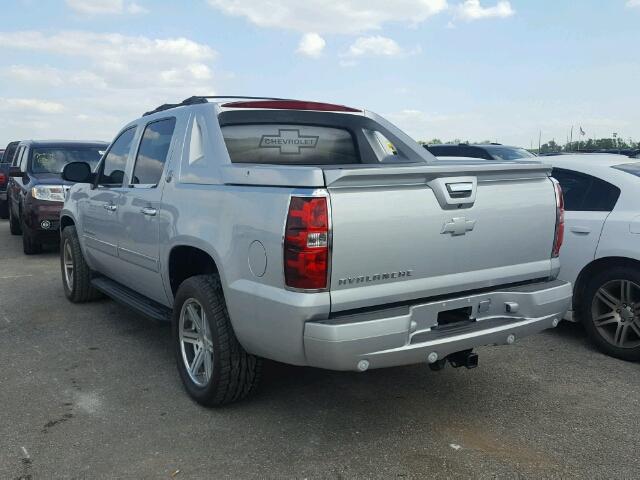 3GNMCFE06DG168299 - 2013 CHEVROLET AVALANCHE GRAY photo 3