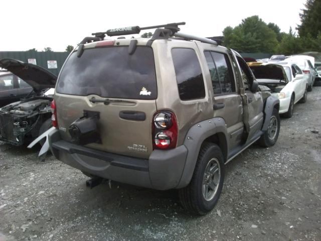1J4GK38K25W502426 - 2005 JEEP LIBERTY RE GOLD photo 4