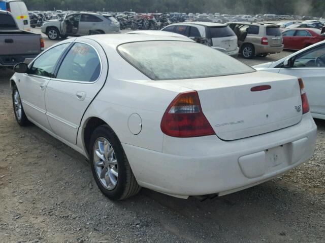 2C3AE66G14H688898 - 2004 CHRYSLER 300M WHITE photo 3