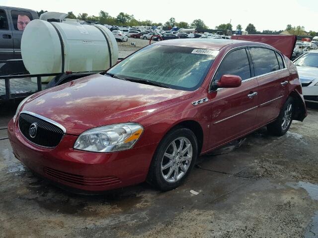 1G4HD572X8U150905 - 2008 BUICK LUCERNE CX MAROON photo 2