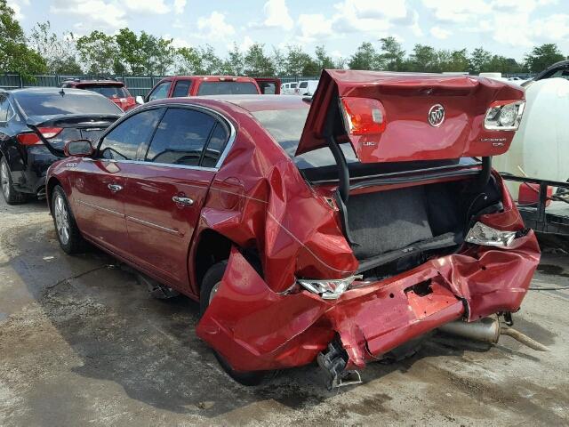 1G4HD572X8U150905 - 2008 BUICK LUCERNE CX MAROON photo 3