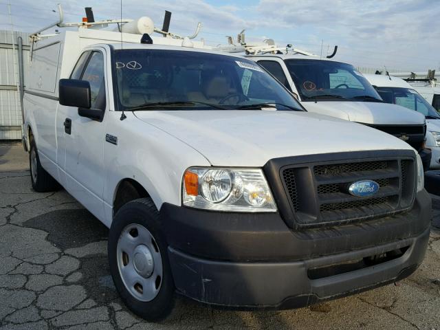 1FTRF12218KC02873 - 2008 FORD F150 WHITE photo 1