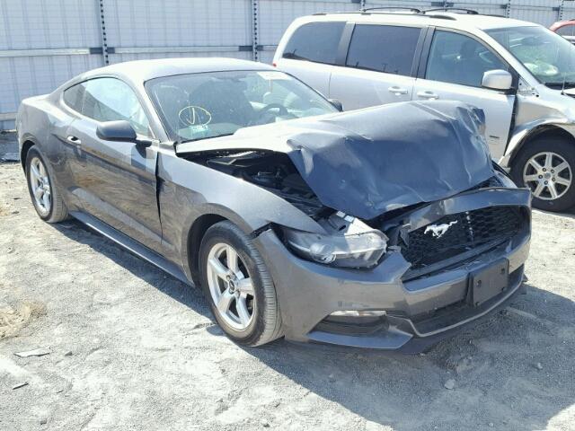 1FA6P8AM8F5336664 - 2015 FORD MUSTANG GRAY photo 1