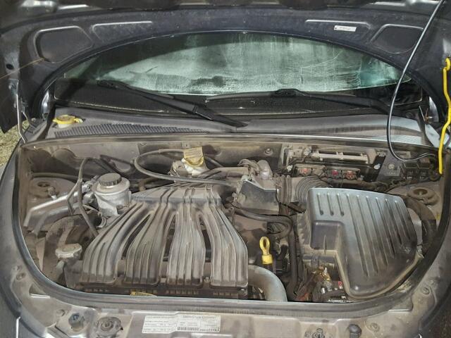 3A8FY48B18T117710 - 2008 CHRYSLER PT CRUISER GRAY photo 7