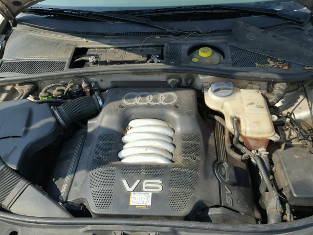 WAULH64B41N048624 - 2001 AUDI A6 2.8 AVA TAN photo 7