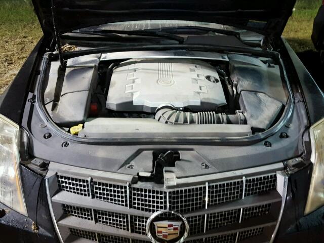 1G6DV57V280154211 - 2008 CADILLAC CTS BLACK photo 7