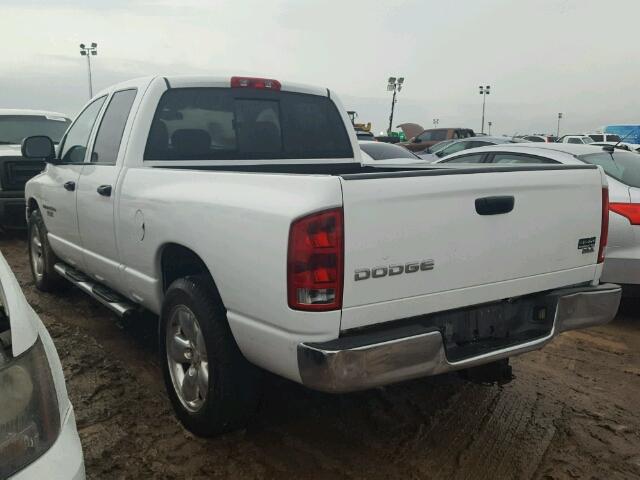 1D7HA18D84J193386 - 2004 DODGE RAM 1500 S WHITE photo 3