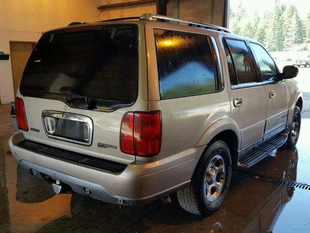 5LMFU28A0YLJ29799 - 2000 LINCOLN NAVIGATOR BEIGE photo 4
