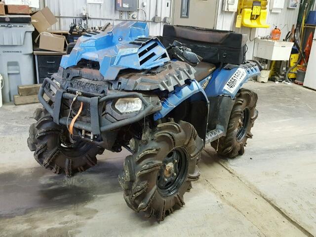 4XASXN854HB127861 - 2017 POLARIS SPORTSMAN BLUE photo 2