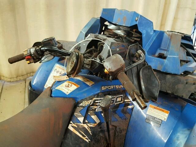4XASXN854HB127861 - 2017 POLARIS SPORTSMAN BLUE photo 5