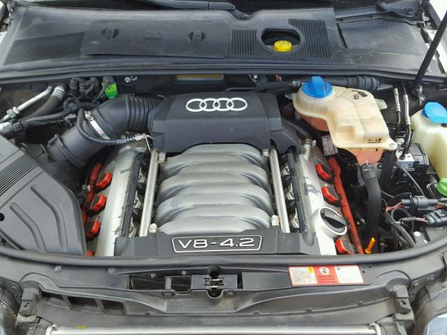 WAUPL68E85A034100 - 2005 AUDI S4 SILVER photo 7