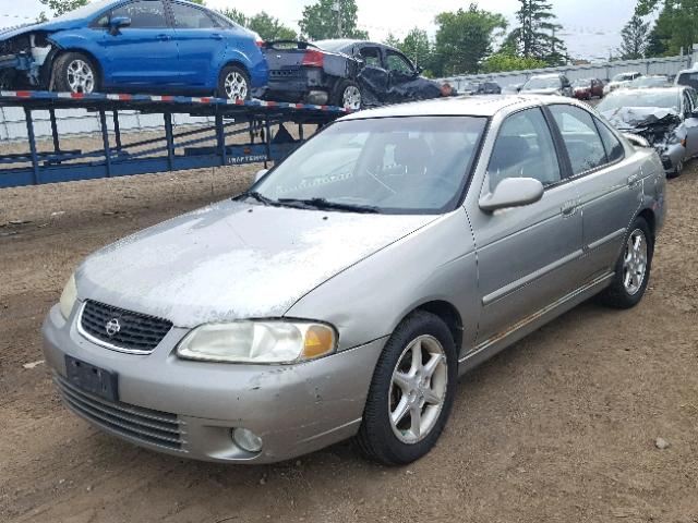 3N1BB51D41L130551 - 2001 NISSAN SENTRA SE SILVER photo 2