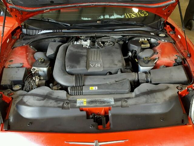 1FAHP60A12Y112763 - 2002 FORD THUNDERBIR RED photo 7