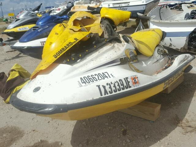 ZZN07491B999 - 1999 BOMBARDIER JET SKI YELLOW photo 2