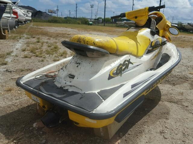 ZZN07491B999 - 1999 BOMBARDIER JET SKI YELLOW photo 4