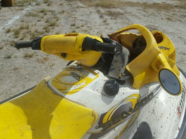 ZZN07491B999 - 1999 BOMBARDIER JET SKI YELLOW photo 5