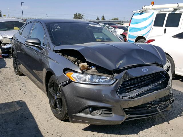 3FA6P0HD4GR196084 - 2016 FORD FUSION SE ნაცრისფერი ფოტო 1