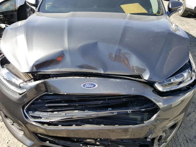 3FA6P0HD4GR196084 - 2016 FORD FUSION SE ნაცრისფერი ფოტო 7