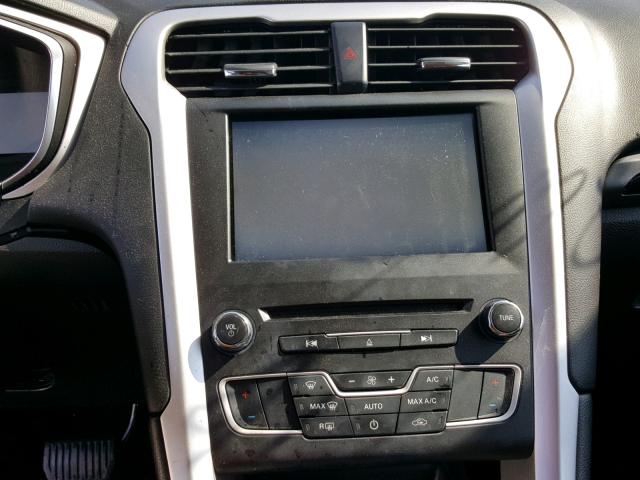 3FA6P0HD4GR196084 - 2016 FORD FUSION SE ნაცრისფერი ფოტო 9